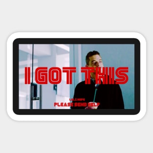 mr robot - normalcy Sticker